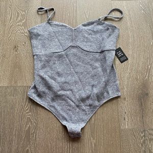 Express sweetheart neck bodysuit